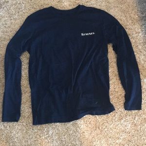 Men’s Simms Blue Long sleeve shirt